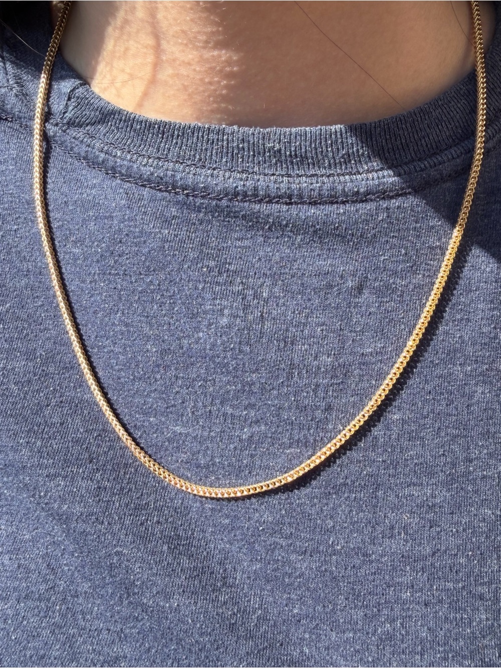 10k 2mm Franco chain